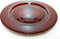 Nataluna Sottopiatto in Vetro Diametro 33 cm Rosso