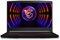 MSI Thin GF63 Gaming laptop (12VF-294UK), Intel Core i7-12650H, 15.6 FHD 144Hz Panel, NVIDIA GeForce RTX 4060 GDDR6, 8GB*2 DDR4, 512GB NVMe PCIe SSD, Windows 11 - Black