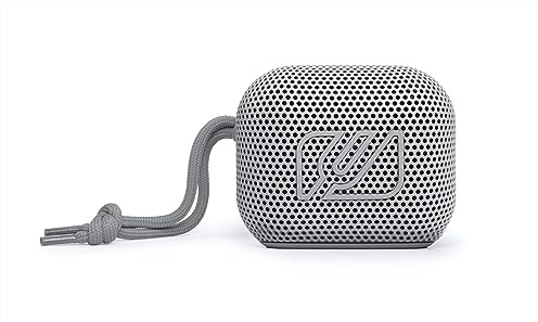 Muse M360LG Bluetooth Lautsprecher Bleigrau Freisprechfunktion für Stereo möglich Aufladen mit Typ-C Stecker IPX4.