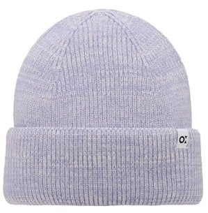 OPUS Damen Mütze | Gerippte Strickmütze Anari in Melange Optik soft viola, 0