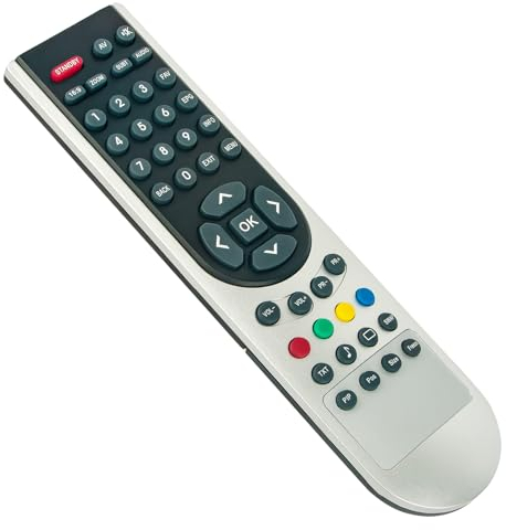 Replacement Remote Control -VINABTY-fit for Beko BUSH GOODMANS GRUNDIG LCD TV remote control IDLCD26TV07HD LB250MID/22 WLP530HID/26 WLZ530HID/32 GTVL32W27HDF 19-3831T