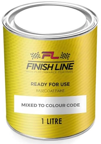 Ford Magnetic Grey Ready For Use 1L Paint for Metal Plastic Aluminium Trims Bumpers Fiberglass GRP