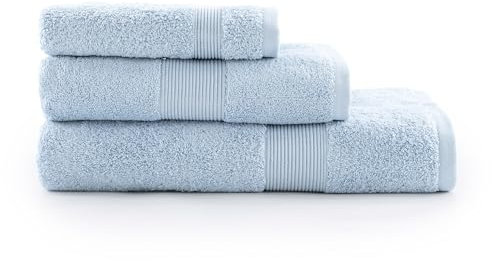 Bassetti Zucchi, Asciugamano Ospite, Spugna 100% Cotone Pettinato, 540gsm, 40x60 cm, Opale