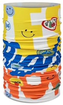 BUFF®| Original EcoStretch Neckwarmer Youth, Scarf, Tubular, Multifunctional, Neck and Head, Running, Walking, Trekking, Sustainable, Lightweight, One Size