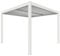PERGOLA BIOCLIMATICA ATENA 3X4 H250 BIANCO LAMELLE ORIENTABILI CON MANONELLA