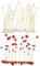 DEARMAMY 2 Stück Tiara Party Glücklich Geburtstagstorte Topper Junge erste Kuchen -Topper Geburtstagstorte Toper für Mädchen Cupcake Topper zum Geburtstag Kuchen Krone Legierung