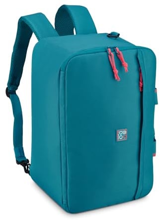 MODO by Roncato STARLIGHT 3.0 Ryanair Reiserucksack 3 ways mit 14 Laptopfach - 40x25x20 cm - Türkis