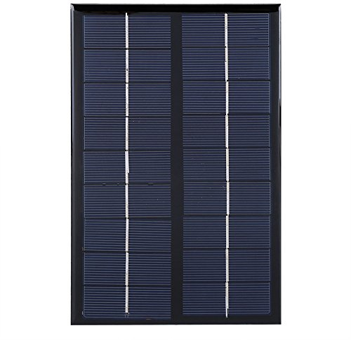 Panel Solar, 3W 9V un Panel Solar del silicio policristalino del Grado para el Banco del Poder del Cargador de batería de DIY