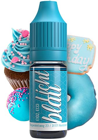 Belissia Lebensmittelfarbe Lichtblau - 10ml flüssig & hochkonzentriert - Lebensmittelechte Speisefarbe zum Backen, Kochen, Fondant & DIY - vegan, stark färbend, geschmacksneutral