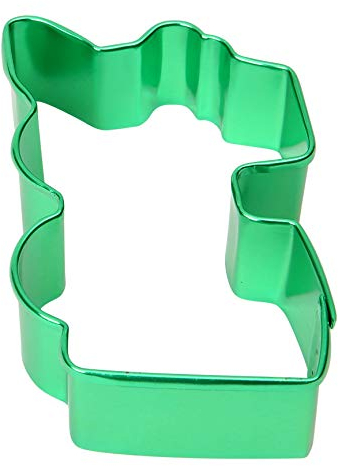 Dexam 17851239 Ausstechform Zug, Aluminium, Grün