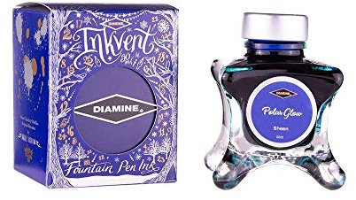 Diamine - Sheen Fountain Pen Ink, Polar Glow, 50ml, Inkvent