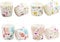200 Stk Papierkuchen Tasse Papier Cupcake Backformen Liner Muffin Hohe Temperaturbeständige Backen Tassen Dessert Cases Cupcake Wrappers für Backtage, Geburtstage, Teekränzchen, Hochzeiten und Partys