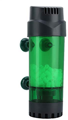 Rosvola Aquariumfilter mit Saugnapf 1 Set Biochemischer Schwammfilter Biochemischer Filter für Aquarium Aquarium(Fluidized Bed LH600)