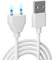Bicmice Magnetisches USB-Ladekabel, Ersatz-Ladekabel für Massagestab, wiederaufladbares Spielzeug (8 mm)
