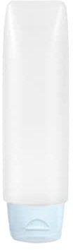 Allayu Bouteille de Voyage en Plastique Dentifriteurs Dentifriteurs Conteneur Tube Distributeur de Distributeur Tube Soins personnels, 30ml Bleu