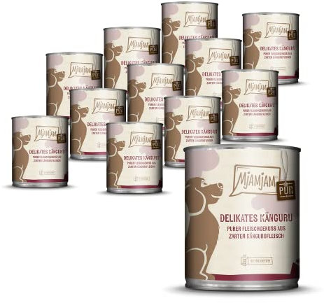 MjAMjAM - purer Fleischgenuss - delikates Känguru pur 12 x 800 g
