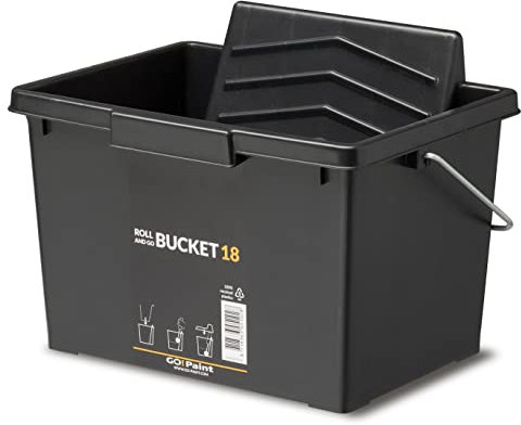 3418 GOP BUCKET Go! - Rollo de pintura y cubo (5 L)