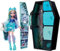 Monster High-Puppe und Verschiedene Outfits, Lagoona Blue, Skulltimate Secrets: Fearidescent-Serie, Spind mit über 19 Überraschungen, HNF77