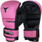 Mytra Fusion 7-oz Donna Guanti MMA Palmo MMA ventilato aperto guanti fit boxe donna (Pink, L)