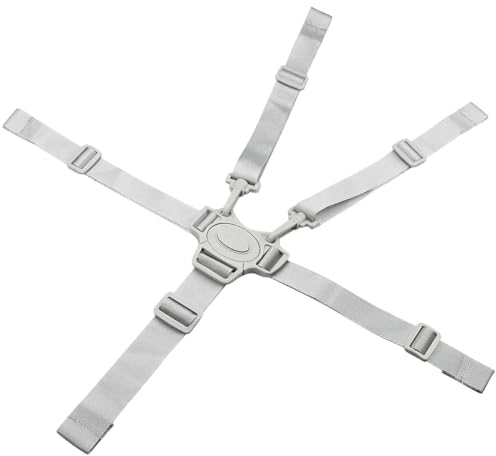 GNHG Protection Safety Belt 5 Punkt Hochstuhl Gurt,Gurt Hochstuhl Sicherheitsgurt Baby Verstellbarer Universal Gurt Kinderschutz