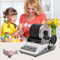 TIXBYGO Rock Tumbler Machine électrique tambour de pierre meuleuse de pierre Kit tambour de polissage professionnel pour enfants et adultes, avec polisseuse, roches, grain