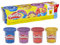 Play-Doh 4er-Pack Schimmerglanzknete – kreatives Knet-Set mit glitzernder Knete für fantasievolles Spielen