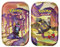 2X zufällige Pokemon Scarlet & Violet - Shrouded Fable - MINI TIN - mit 2 Boosterpacks und vielem mehr + Heartforcards® Versandschutz