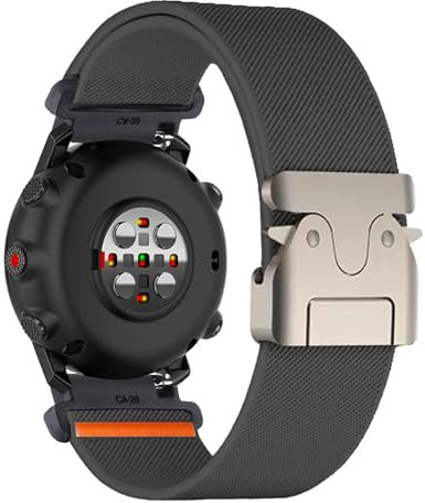 KMKJSH Elastisches Nylon Armbänder für Polar Grit X/Grit X Pro Armband, Stoff Sport Band für Damen Herren mit Metallschnalle Ersatzarmband Kompatibel mit Polar Grit X/Grit X Pro Uhrenarmband (2)