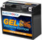 Electronicx YT12B-BS GEL Motorradbatterie 12V 12Ah 160A/EN – Wartungsfrei, Doppelte Lebensdauer, Hohe Startleistung – Auslaufsicher, Rüttelfest, Sofort Einsatzbereit