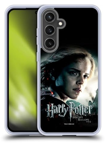 Head Case Designs Offizielle Harry Potter Hermione Granger Deathly Hallows VIII Soft Gel Handyhülle Hülle kompatibel mit Samsung Galaxy S24 FE