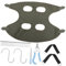 Happyyami 1set Hammock for Pets Nail Trimming Grooming Tools Cat Dog Nail File Convenient Hanging Grooming Hammock and Pet Medicine Administration Accessories Included