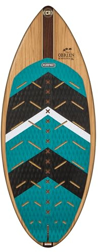 O'Brien Havana Wakesurf Board – High-Performance Skim-Style Board with TPU Skinned Base – Perfect for Tricks, Ollies & Shuvits – Lightweight, Durable & Fun