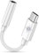 Clem Tech - Adaptateur USB C Jack 3.5mm avec DAC Haute Performance Intégré - Blanc - Qualité Audio Supérieure Plug & Play - Compatibles Iphone Samsung Xiaomi Huawei Oppo Realme