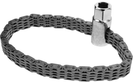 CHICAMPERA Teiliger Kettenschlüssel Für Ölfilter Robuster Doppelkettenschlüssel Für Einfaches Wechseln Von Ölfiltern Professionelles Handwerkzeug Für Kfz-mechaniker Und Hobby-bastler