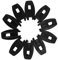 SEWACC 10pcs Electric Fence Insulators Durable Replacement for Farm Wire High Strength Rainproof Design Easy to Install Insulators for Livestock Safety and Use