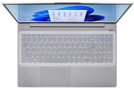 ZZHBOO 2 Protector de Teclado de Silicona Ultrafino, Impermeable y Antipolvo, Universal para Portátil de 10 Pulgadas, Protege Eficazmente tu Computadora y Teclado