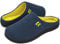 RockDove Bicolore Pantofola da Uomo in Memory Foam, 40/41 EU, Blu Navy e Giallo
