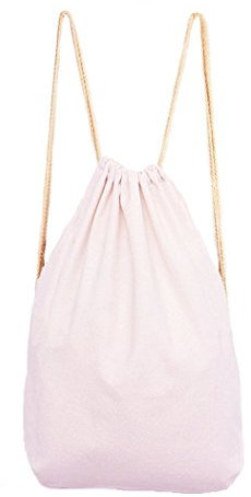 Abaría - Mochila Tela con Cuerdas Bolsas Infantil Mujer niña
