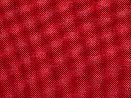 RaumTraum Möbelstoff Robin Farbe 14 (rot) - Flachgewebe (Einfarbig, Uni), Polsterstoff, Stoff, Bezugsstoff, Eckbank, Couch, Sessel, Hussen, Kissen, strapazierfähig