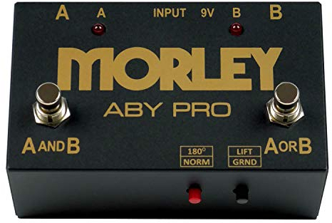 Morley - ABY Pro SELECTOR - Routing Pedal - Schwarz