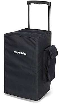 Samson Staubschutz-Cover ESADC312 für Expedition XP312W – Schutzhülle mit Zubehörfach für Kabel & Mikrofone, ideal für mobile PA-Systeme und Studio-Transportschutz