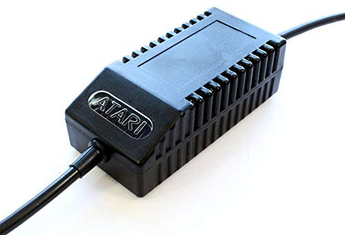 Atari XL/XE Netzteil Modern EU - Ersatz-Netzteil Atari XL/XE, EU-Stecker (Schwarz)