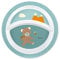 Sterntaler Plato infantil, Oso Ben, Edad: a partir de 6 meses, Multicolor