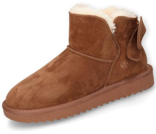 Dockers by Gerli Damen Boots gefüttert Cognac EU 39