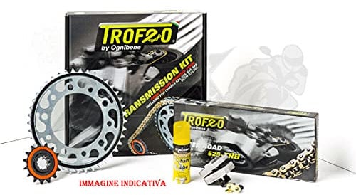 Kit Trasmissione Trofeo Pignone+Corona+Catena CB Hornet 600/S 1997-1998-1999-2000-2001-2002-2003-2004-2005-2006