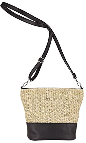 curuba Damen Umhängetasche SWANKY in Bastoptik