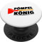 Pömpel König Klempner Installateur Heizungsbauer Handwerker PopSockets mit austauschbarem PopGrip