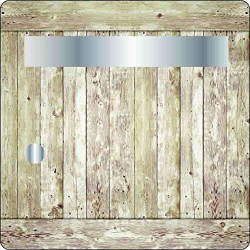 Stickers boites aux lettres Bois 30x30cm