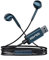 SOLMIMI USB In Ear PC Headset mit eingebautem Mikrofon Lautstärkeregler USB Kabelgebundener Gaming Kopfhörer für PC PS4 PS5 Laptop Desktop Chromebook Home Office Online Courses Skype Zoom - 2m