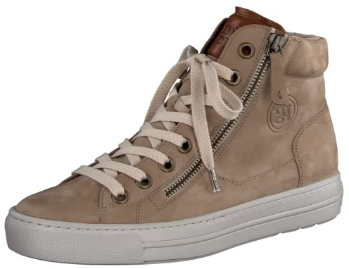 Paul Green Damen SUPER Soft Hightop-Pauls | Frauen High-Top Sneaker | Schnürstiefeletten | Schnürsenkel und Reißverschluss